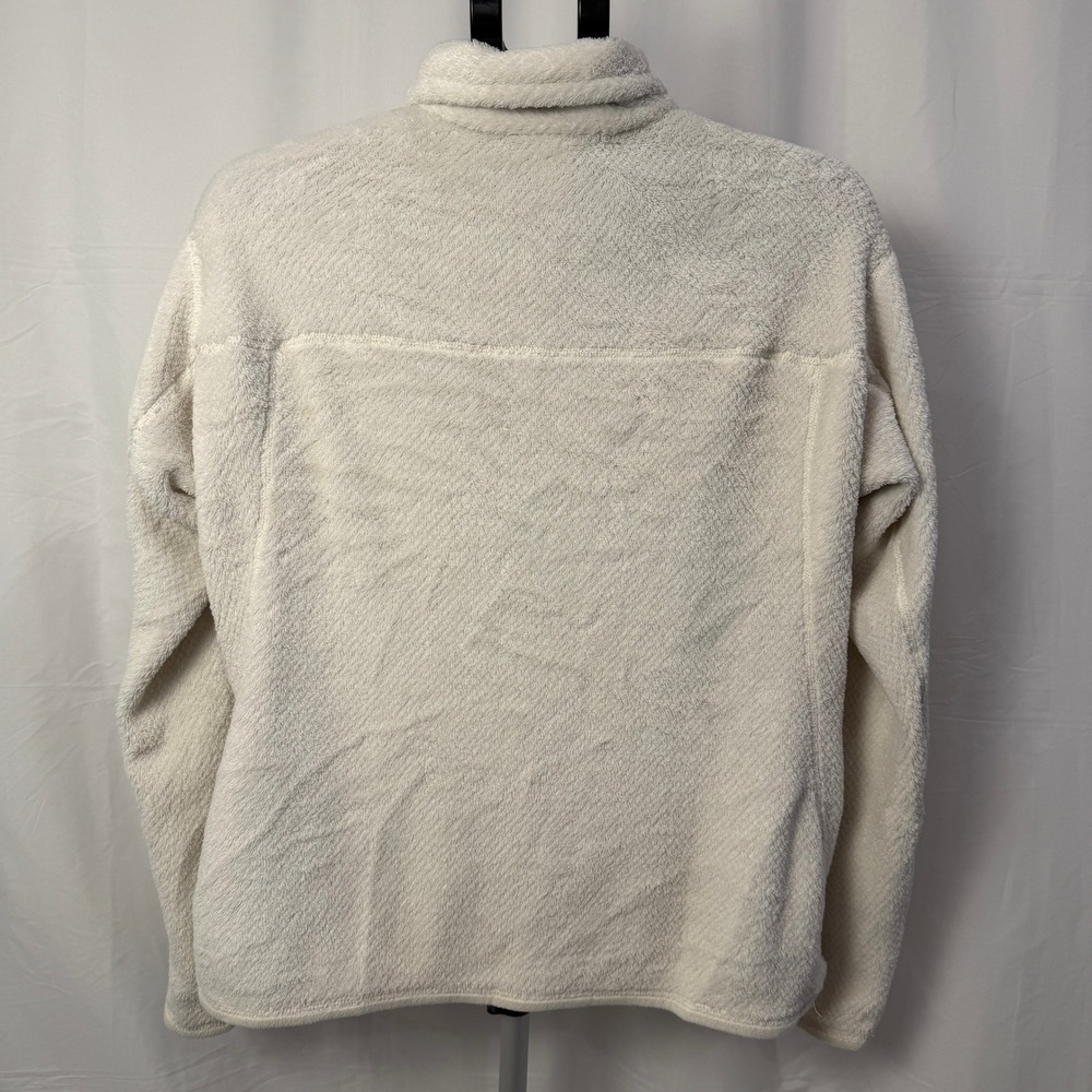 Patagonia‎ Women's L Los Gatos Fleece Pullover Cream Beige Snap Thermal Pro - Picture 2 of 7